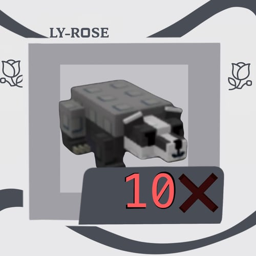 الغرير/ عشر حبات //10 Badger// ماب المزرعه -grow a...