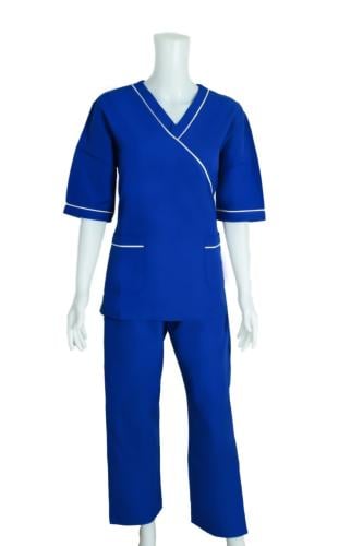 Turkish working women's set, practical, blue – ele...