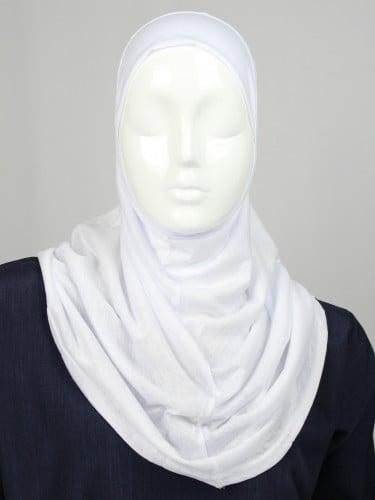 Practical hijab for uniform white or black – comfo...