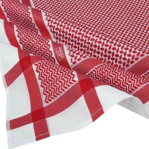 شماغ بروجيه رجالي احمر لون خاص لوفز موديل (1)