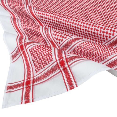فيلياني شماغ أحمر جاكارد مميز
