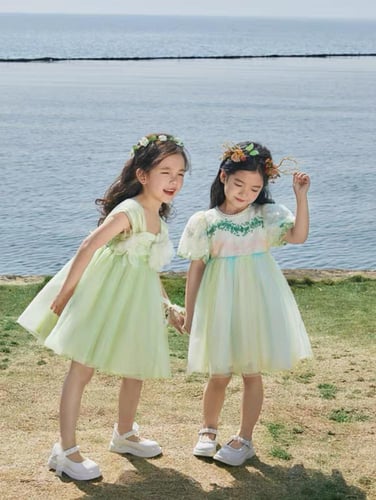 فستان ترتر تفاحي