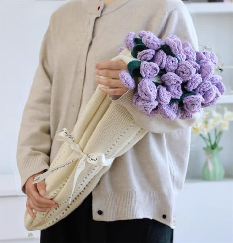 مفرش كروشيه