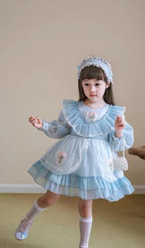 فستان اميرات سماوي