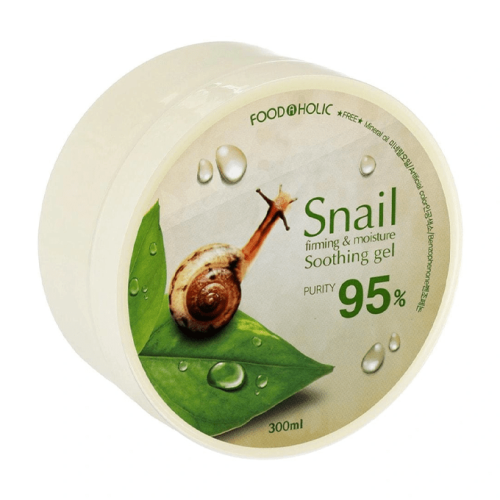 The soothing snail gel for moisturizing and tightening the skin 95% from Foodaholic - 300ml