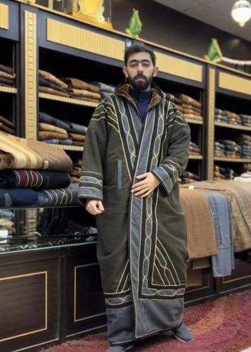 فروات رجالي خط عربي بشت ومشلح