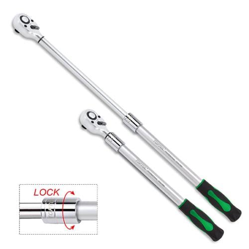 TOPTUL 2PCS 1/2" Drive Reversible Ratchet with Tur...