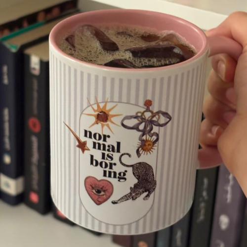 Normal is boring cup