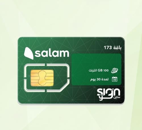 باقة 173 \ 100 GB شهر