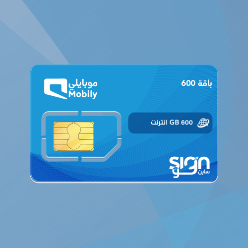 باقة 600 جيجابايت 6 شهور