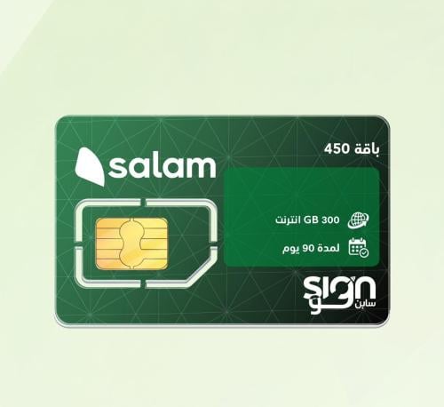 باقة 450 3 اشهر