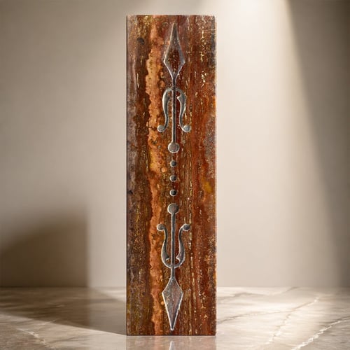 CNC Marble Nosing – Linear Heritage Pattern