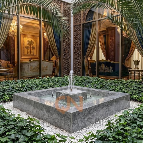 نافورة مياه رخامية