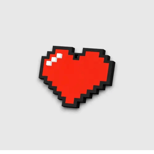 قلب من لعبة ماين كرافت