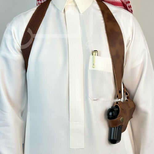 محزم مسدس نص جلد سنقل لون مموه