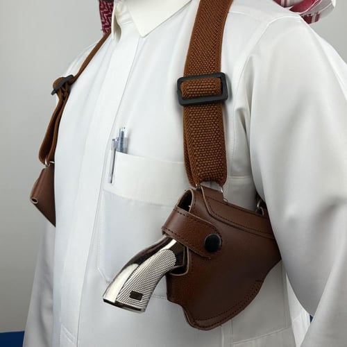 محزم مسدس محالة مطاط كامل ثلاث الوان للمسدسات المح...