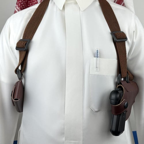 محزم مسدس نص مطاط كامل ثلاث الوان للمسدسات النص(زي...