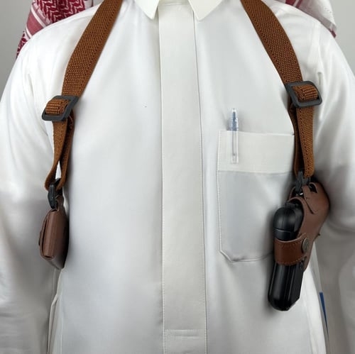 محزم مسدس نص مطاط كامل ثلاث الوان للمسدسات النص(زي...