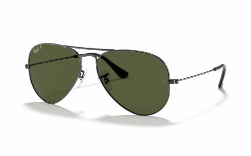 3025 AVIATOR 004/58 gun deep green polarized 58-14...