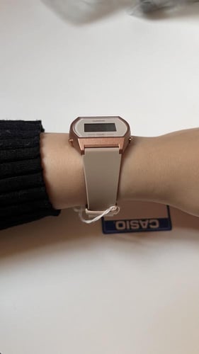 ساعة كاسيو - ساعة رقميه baby pink