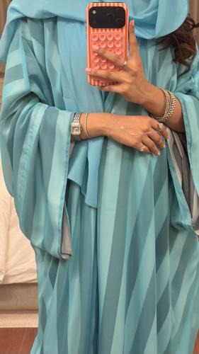 teal stripes