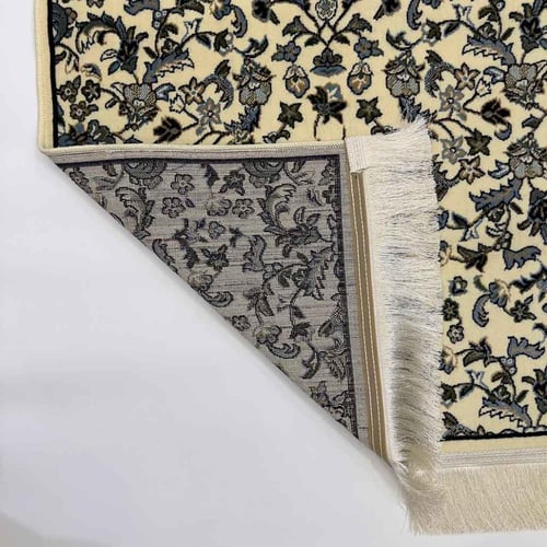 تَقوى – سجادة صلاة مسجد قباء الفاخرة (لون بيج مع ك...