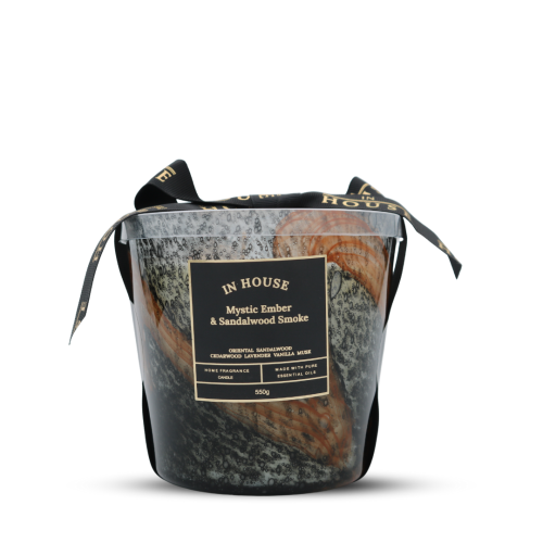 Mystic Ember & Sandalwood Smoke Candle 550g