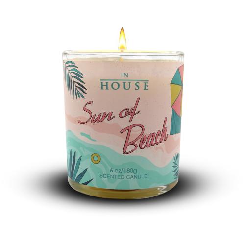 Sun F Beach scented candle 320g