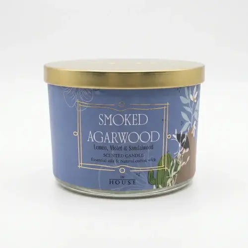 Smoke Agarwood Scented Candle 320g
