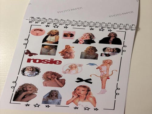 دفتر ستيكرات 5صفحات بلاك بنك