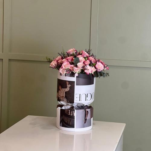 Baby Rose flower bouquet (number 024)