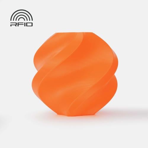 Bambulab Basic PLA Filament Orange 1kg (Refill)