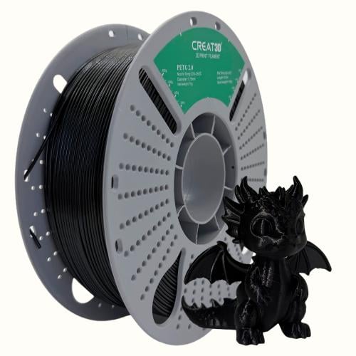 Creat3D PETG Filament Black color