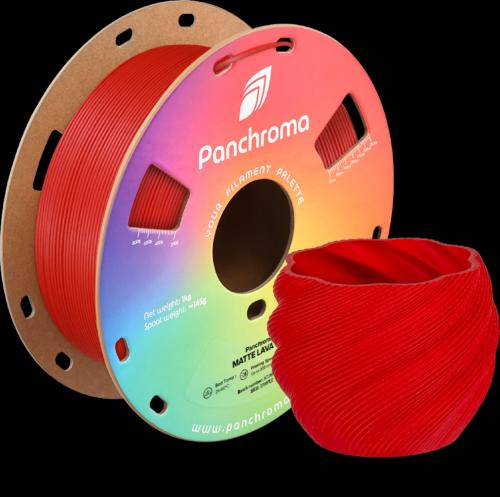 Polymaker Panchorma Matte PLA Filament Lava Red 1kg