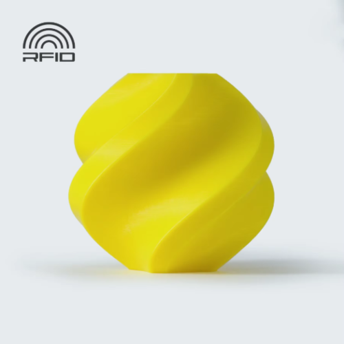 Bambulab Basic PLA Filament Yellow 1kg (Refill)