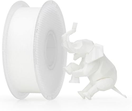 Bambulab Basic PLA Filament Jade White 1kg (with s...
