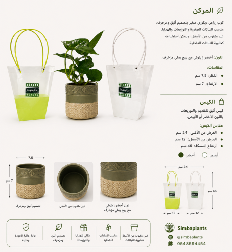 اليوم الوطني -كوب أخضر وبيج