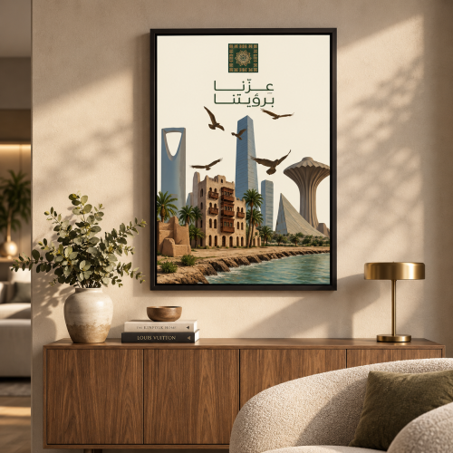 لوحات اليوم الوطني السعودي