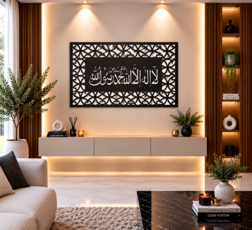لوحات خشبية عرضية تصميم عصري