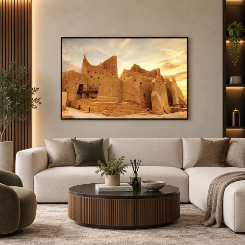 لوحات جدارية عرضية تراث سعودي
