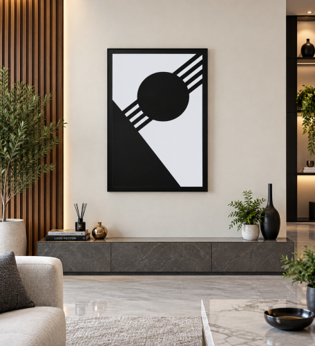 لوحات خشبية طولية تصميم عصري