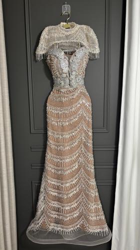 فستان سهره كريستالات