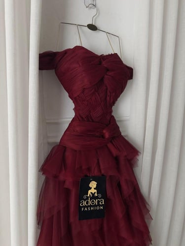 فستان سهره تل