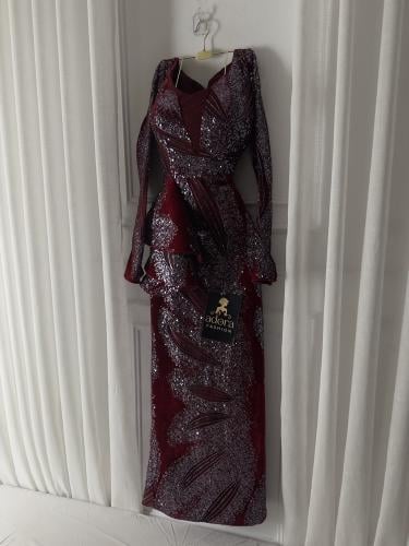 فستان سهره قطيفه