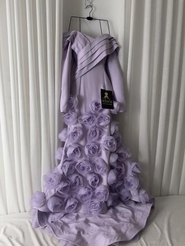 فستان سهره مورد ذيل طويل