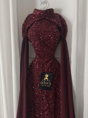 فستان سهره انيق عودي