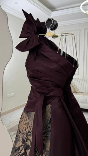 فستان سهرة قصير