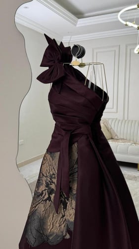 فستان سهرة قصير