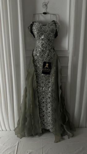 فستان سهره اوفر شولدر