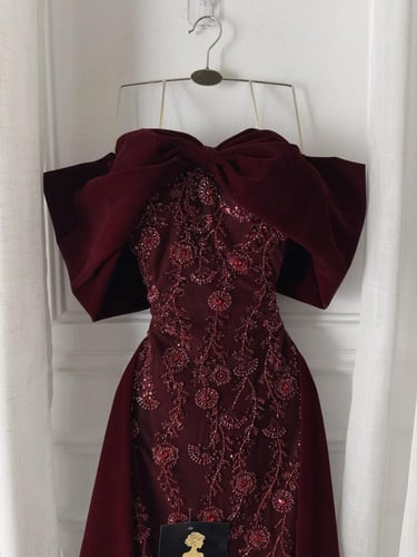 فستان سهرة عودي